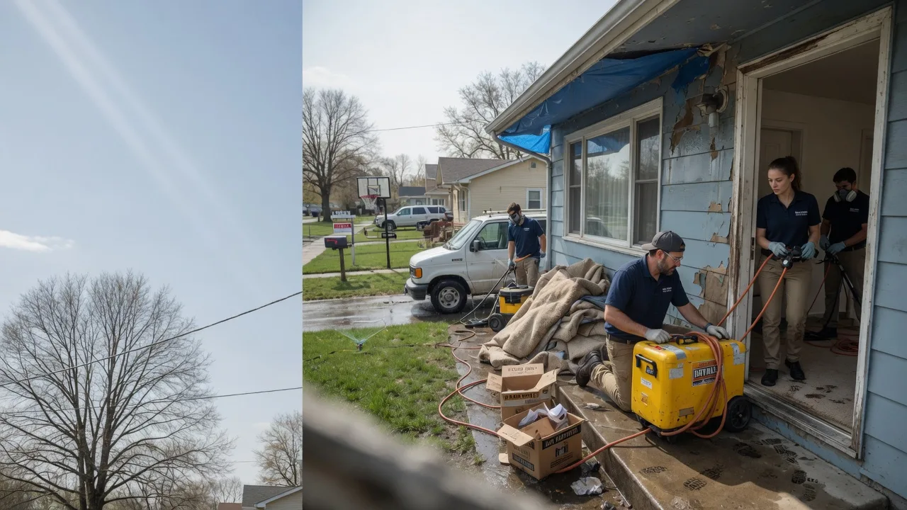 Basement Flood Cleanup in Coulee City, WA near me